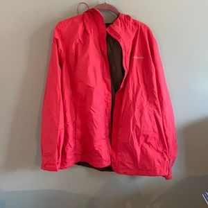 Pink Columbia Rain Jacket